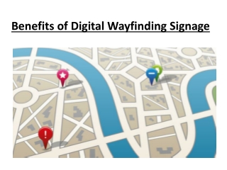 Digital Wayfinding Signage benefits