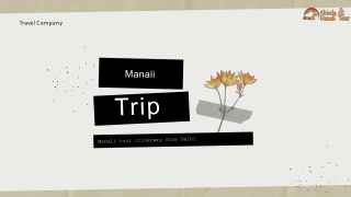 Adventure Tourism in Manali - Full of Thrilling Experiences