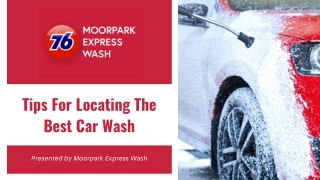 Pick The Exceptional Car Wash Services!