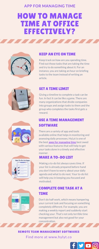 How To Manage Time At Office Effectively?