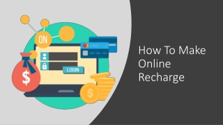 How to make online recharge