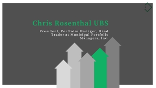 Chris Rosenthal UBS - Highly Capable Professional