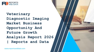 Veterinary Diagnostic Imaging Market