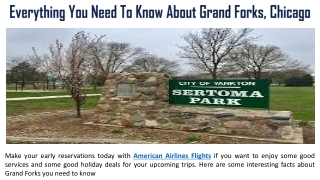 Everything You Need To Know About Grand Forks, Chicago