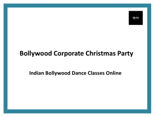 Bollywood Corporate Christmas Party