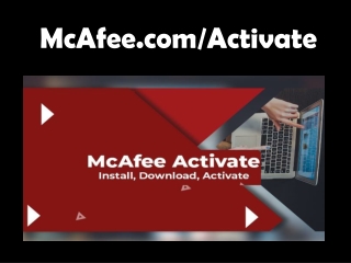 mcafee.com/activate