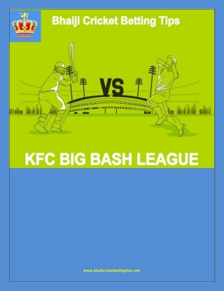 KFC BIG BASH LEAGUE