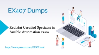 RedHat RHCA EX407 Exam Dumps