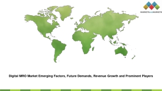 Digital MRO Market Emerging Factors, Future Demands, Revenue Growth and Prominent Players