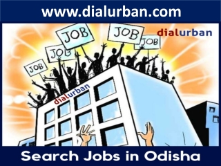 Jobs in Odisha