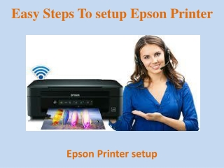 Easy Steps To setup Epson Printer