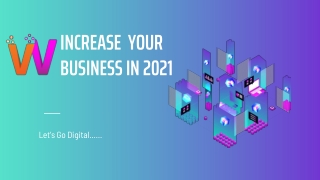 Increase your business in 2021
