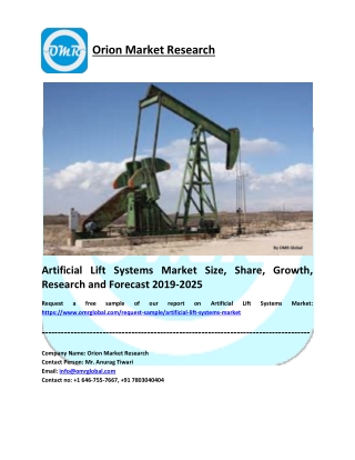 Artificial Lift Systems Market Size, Share, Growth, Research and Forecast 2019-2025