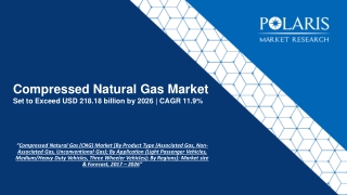 Compressed Natural Gas Market Size, Share, Trends, Growth