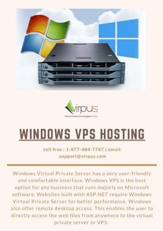 Windows vps hosting
