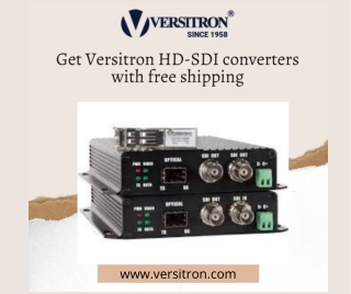 Versitron HD-SDI Converter