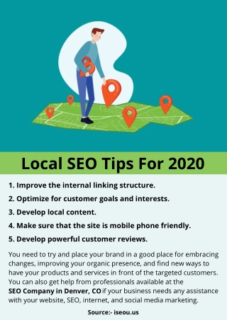 Local SEO Tips For 2020