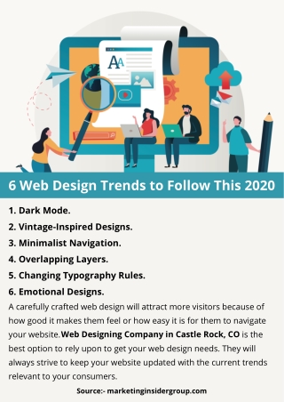 6 Web Design Trends to Follow This 2020