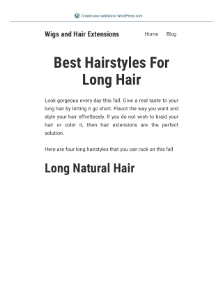 Best Hairstyles For Long Hair