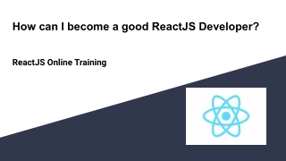 How can I become a good ReactJS Developer?