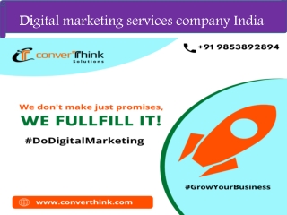 Digital marketing services company India
