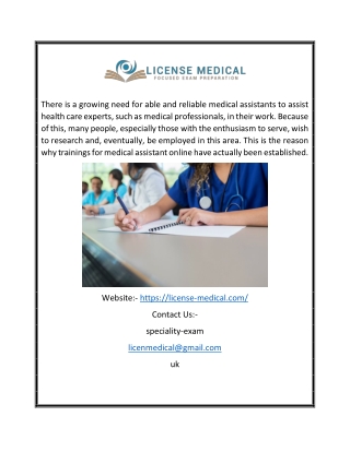 Medical Course Online | License-medical.com