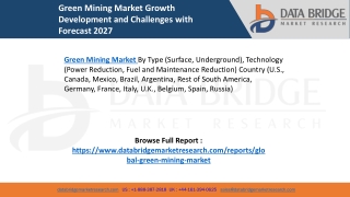 Green Mining Market