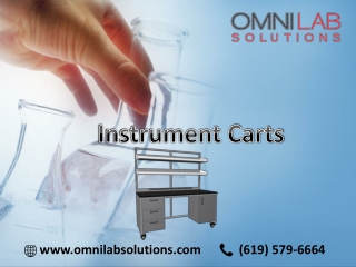 New models of instrument carts for Mass Spectrometry Lab - OMNI Lab Solutions