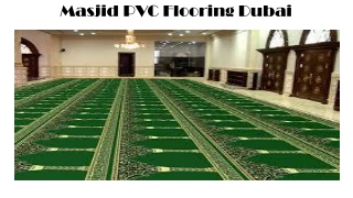 Masjid PVC Flooring Dubai