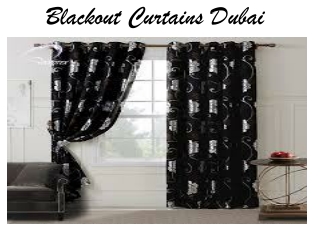 Blackout Curtains Dubai