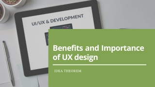 UX design