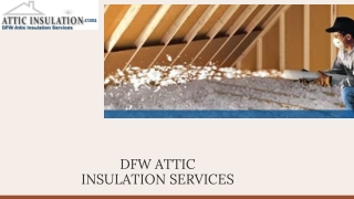 DFW Attic Insulation Services