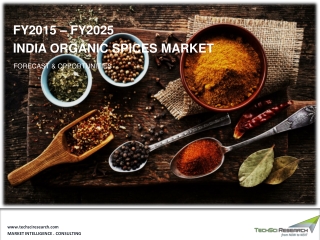 India Organic Spices Market Size, Share, Growth & Forecast 2026