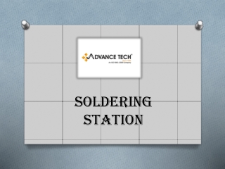 Get the best Soldering Station online in Delhi