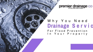 Smart and Prompt Drainage Services for Flood Prevention in Your Property