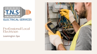 Domestic Electrician Leamington Spa