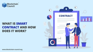 What Is Smart Contract And How Does It Work?