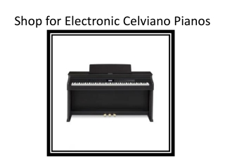 Shop for Electronic Pianos