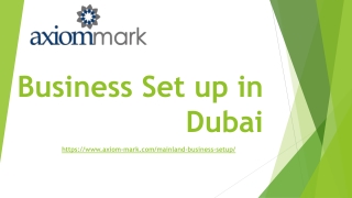 Business Set up in Dubai