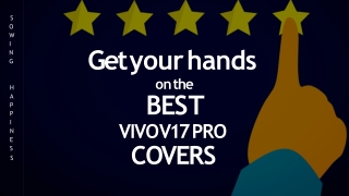 FREE Shipping – COD Avail – VIVO V17 PRO Covers – Sowing Happiness