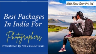 Best Packages In India For Photographers