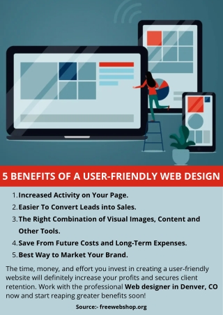 5 Benefits of a User-Friendly Web Design