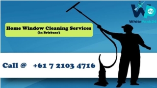 Home Window Cleaning In Brisbane