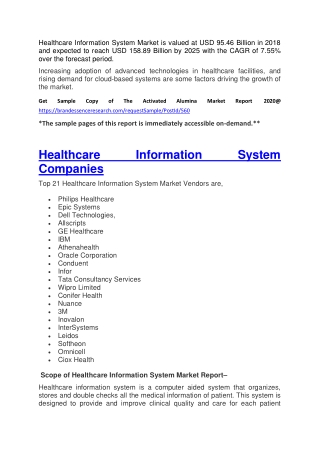 Asia-Pacific Healthcare Information System Market Size, Growth, Trends | Global Industry Report 2025