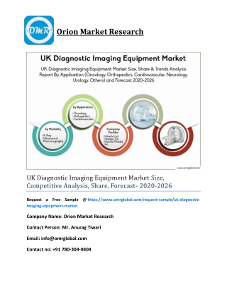 UK Diagnostic Imaging Equipment Market Size, Competitive Analysis, Share, Forecast- 2020-2026