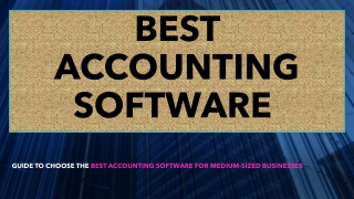 Best Accounting software | Market Features & Benefits | Recent Development | 360quadrants