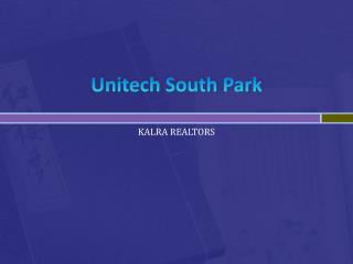 Unitech South park Gurgaon*9711206207????**????9871851133*????????go