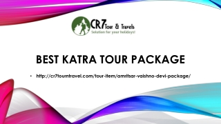 Best katra Tour Package