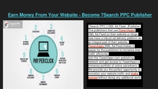 Earn Money From Your Website - Become 7Search PPC Publisher