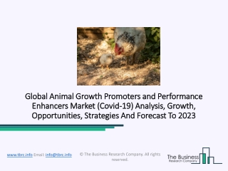 Animal Growth Promoters And Performance Enhancers Market Analysis And Forecast Report 2023